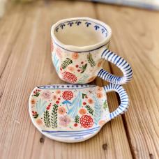 Flower Farm Tea Cup - 230813-1