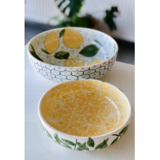 Lemon Patterned Bowl - 220803-2