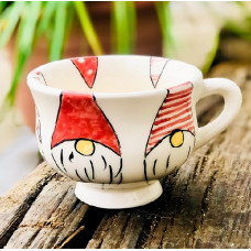 Gnome Patterned Tea Cup - FN-19FNYLB095