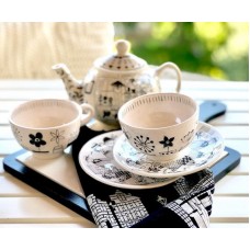 Gossip Girls Patterned Tea Cup - FN-19FNSB053