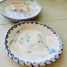Mantaray / Fish Plate - 250519-5