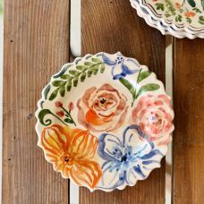 Flower Relief Plate - 250519-8