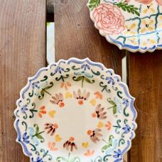 Flower Relief Plate - 250519-10