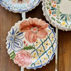 Flower Relief Plate - 250519-11