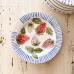 Strawberry Patterned Plate - 250625-6