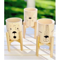 Cat Patterned Pot Set - SK-19SKSB001