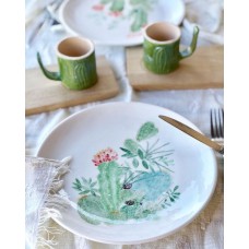Cactus Patterned Plate - TB-19TBTRP021
